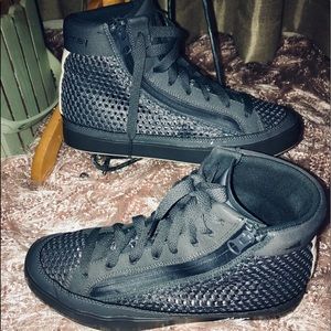 - Adidas Stella McCartney Mesh Patent sneakers